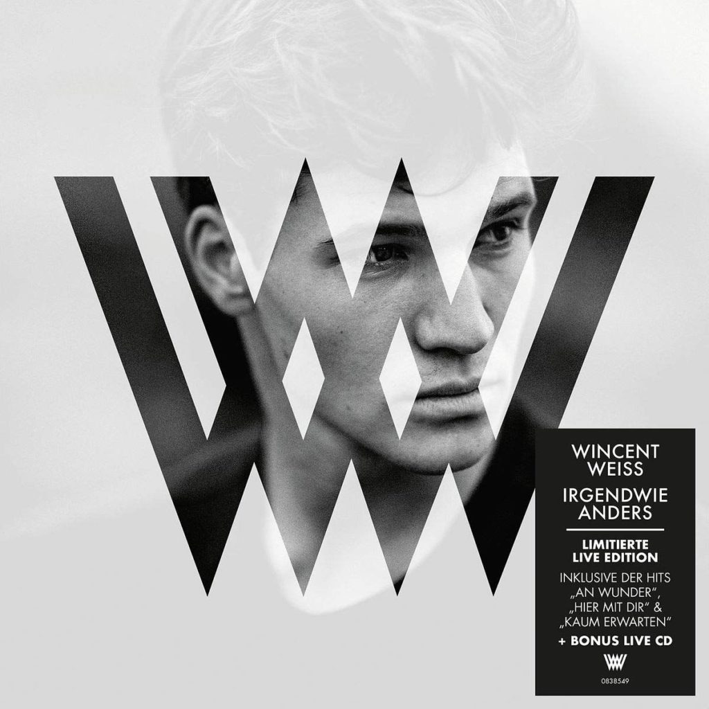 Wincent Weiss veröffentlicht “Irgendwie anders” als Deluxe Edition inkl. Live-Album